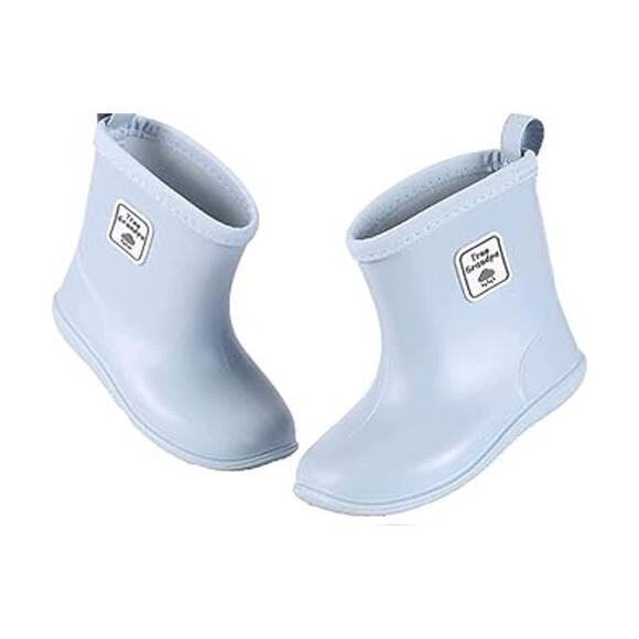 Sayyea Tree Grandpa Baby Boy Size 6 Toddler Short Rain Boots Waterproof Shoes - Picture 2 of 5